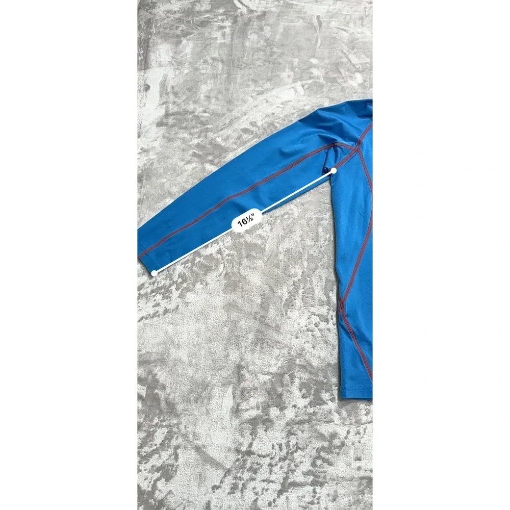 Under Armour‎ ColdGear Full Zip Mock Neck Sweat Jacket Blue Women's Size Small